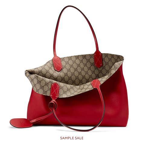 gucci vault tote|Gucci reversible tote uk.